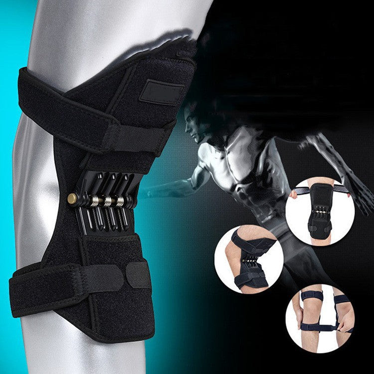 Powerful Spring Force Knee Protector - Breathable Joint Support Brace for Running, Fitness & Daily Relief