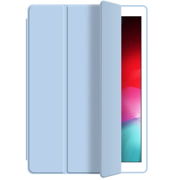 Tri-fold protective cover for iPad Mini, Air, and Pro in Noble Black colour