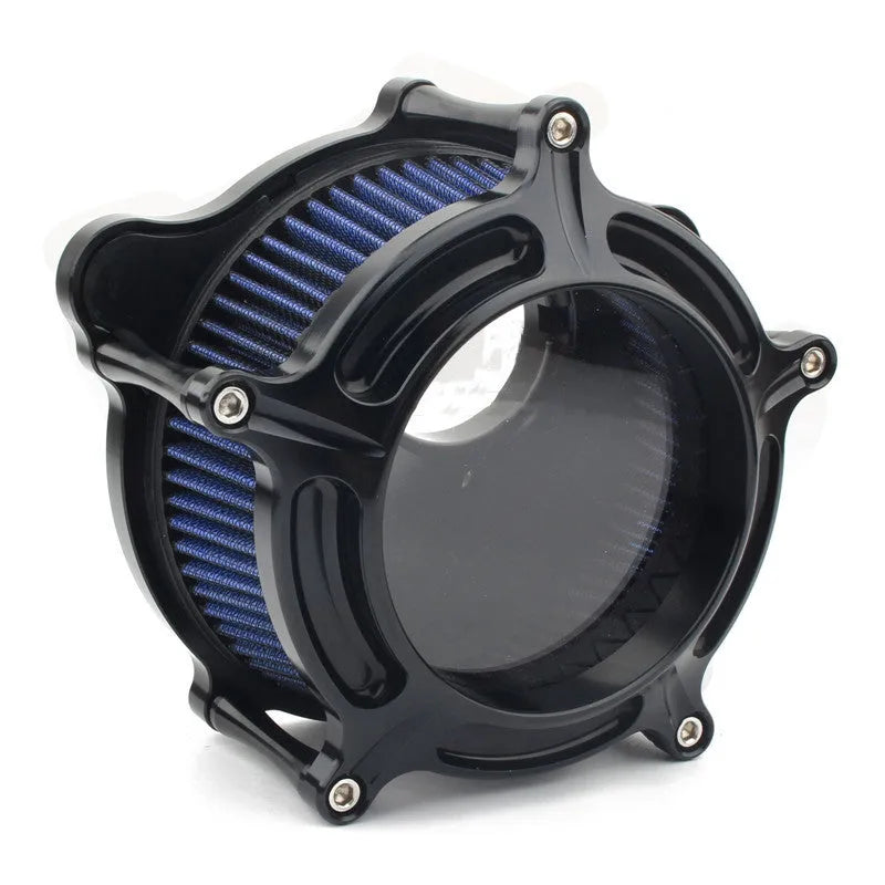 MP09-JJL aluminium air filter suction retrofitting accessory in selected colour with filter cartridge.