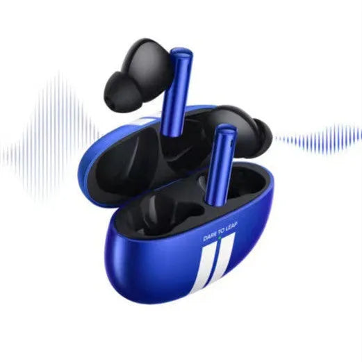 Air 3 TWS wireless Bluetooth noise-reduction earbuds with charging case in three colour options