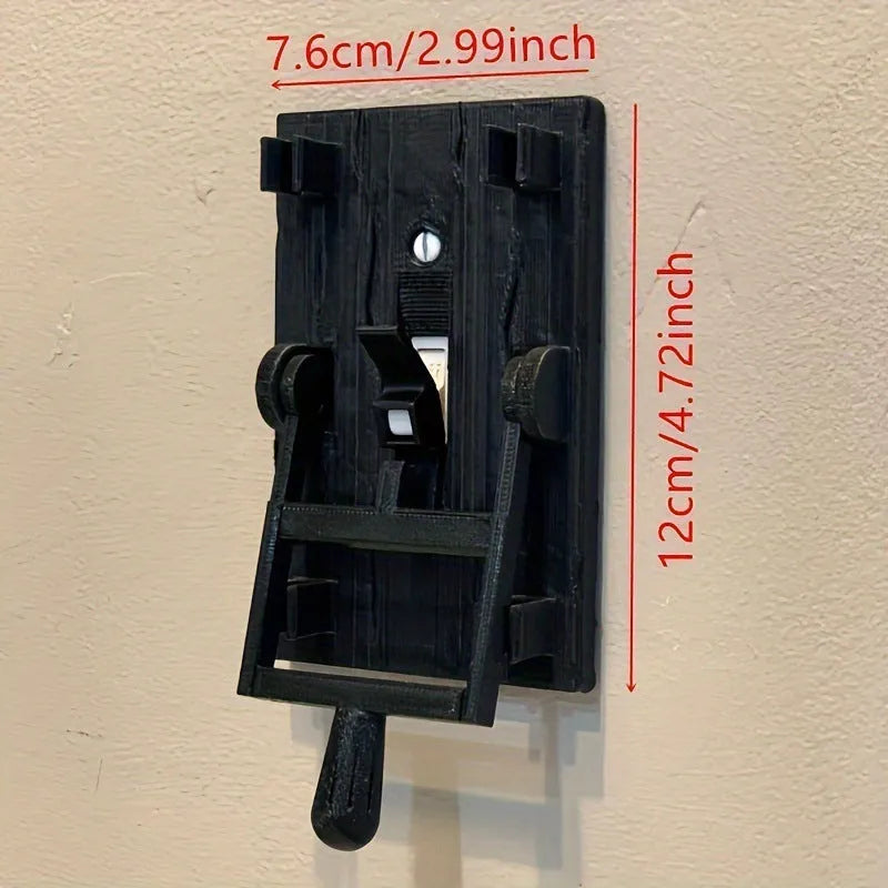 DZ1V1 retro mechanical light switch with PLA shell for American standard installation