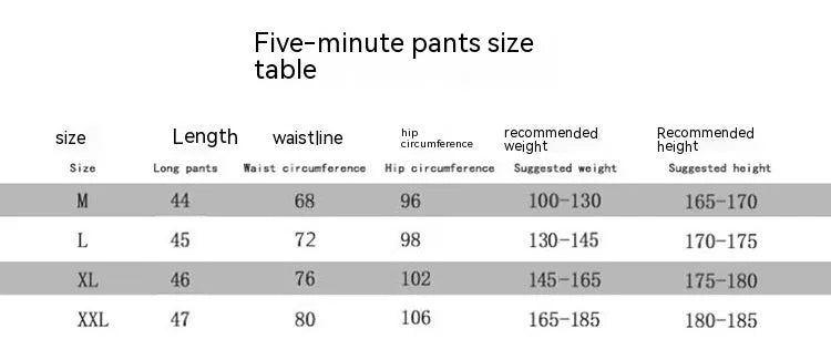 Men's knee-length quick-dry training shorts in nylon fabric for summer running and sports
