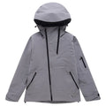 Thin double-plate ski suit for men and women in black, grey, yellow, or liner colours