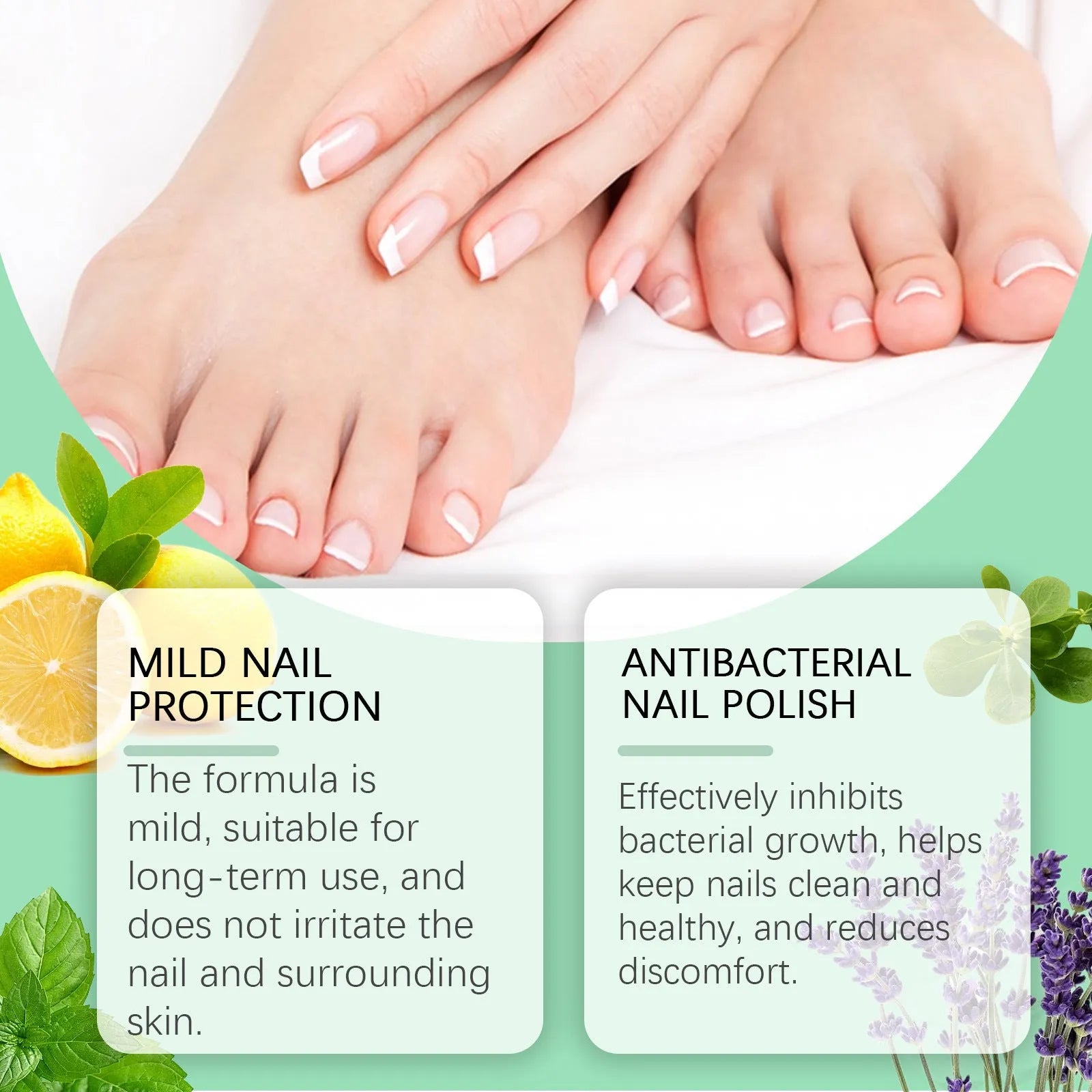 30ml clear nail care nursing solution bottle for gentle daily cleaning