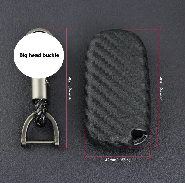 Silicone protective case for a Dodge, Chrysler, or Fiat car key remote.
