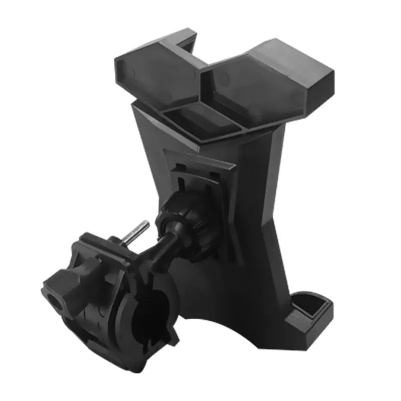 Automatic Locking Motorcycle Phone Holder Car Mount Universal for Mobile Phones ABS Plastic and Silicone Construction Bicycle and Motorcycle Compatibility Black Colour Options