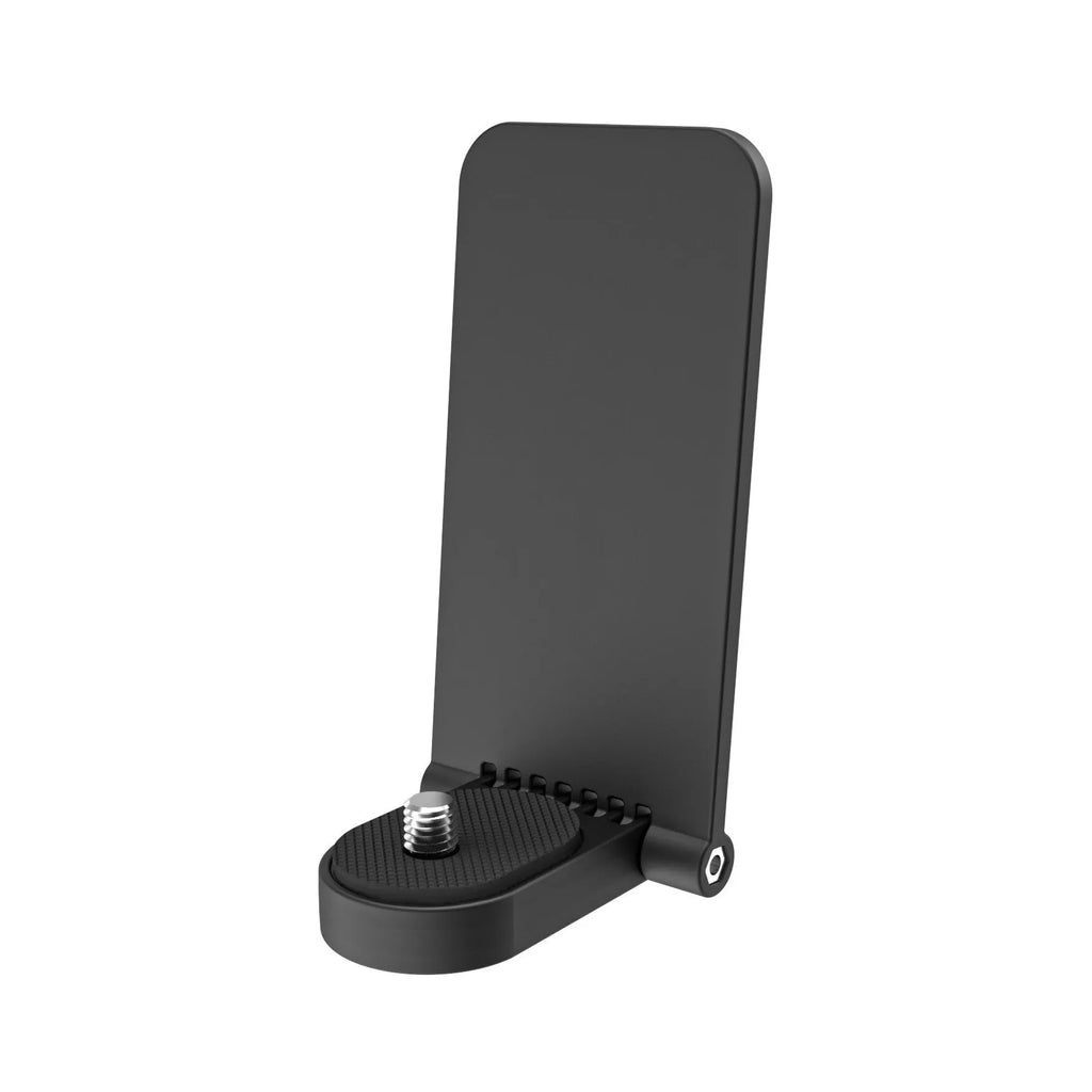 Black magnetic bracket base with adjustable angle handle for Insta360 X4 camera