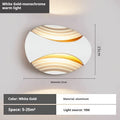 Modern aluminium wall-mounted bedside lamp with IP65 waterproof rating