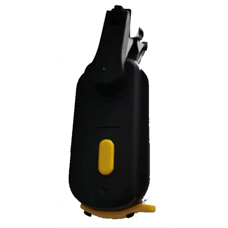 Black TZ-HW065 motorcycle helmet wiper motor unit with a 65mm blade.