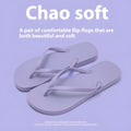 Foldable flat beach slippers with non-slip PVC sole and hollow out plastic upper in orange.
