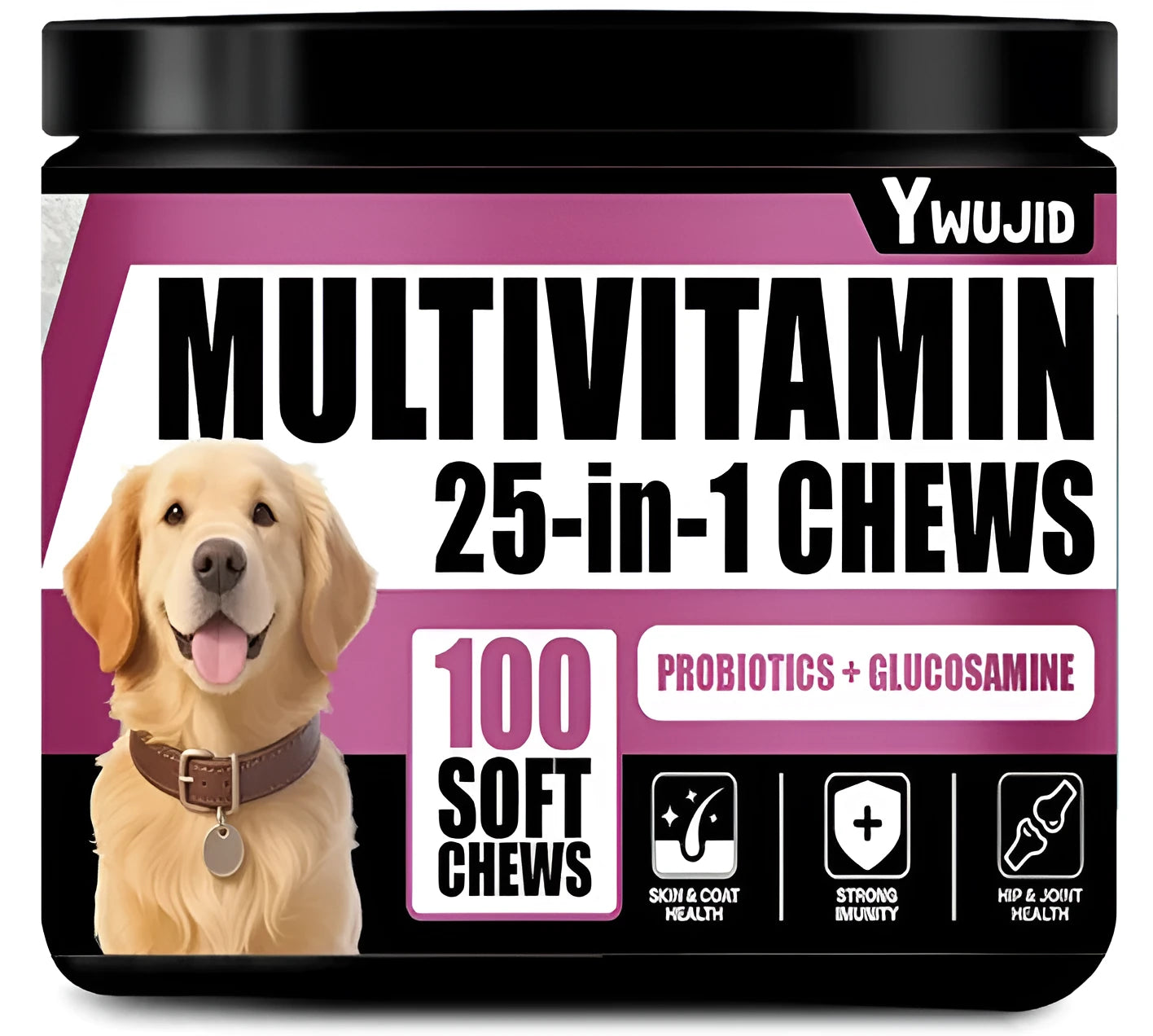 300g can of 25-in-1 nutritional supplement powder for immune support and multiple health benefits