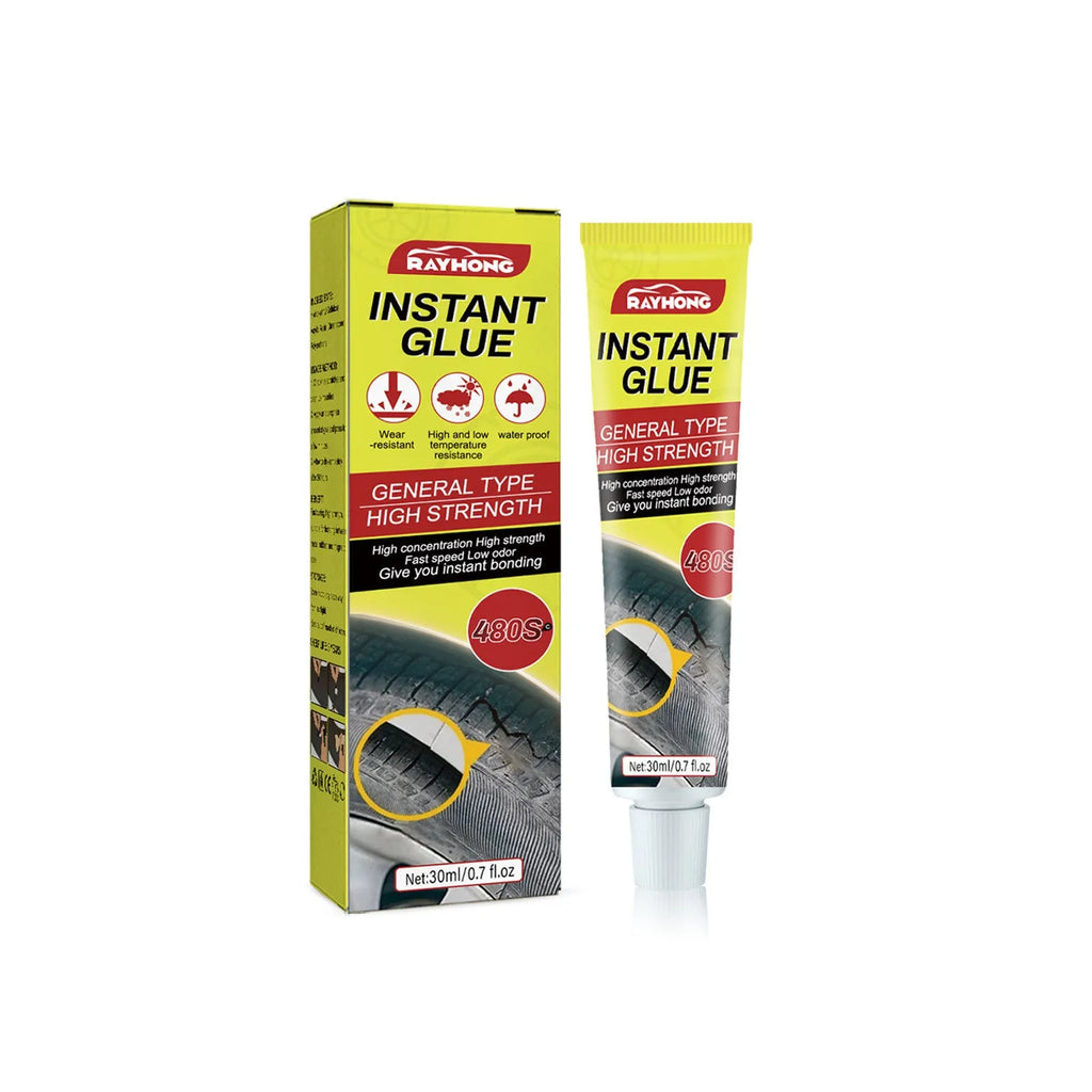 30ml car tyre repair glue container for puncture and crack sealing
