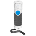 White handheld ultrasonic dog bark stop device with frequency adjustment controls