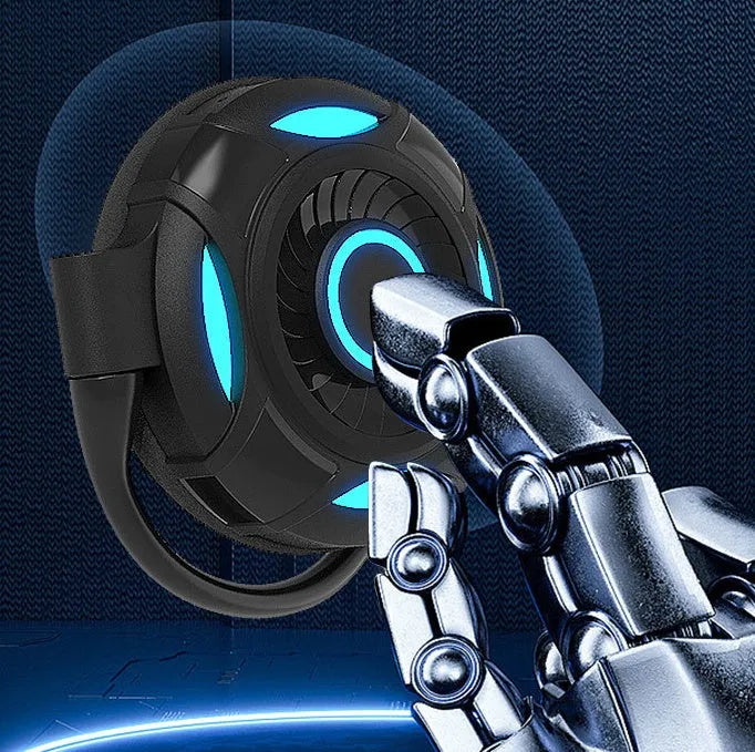 Black and white wireless Bluetooth gaming earphones with over-ear hanging design