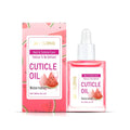 30ml bottle of Watermelon Nail Care Oil with moisturising urea and nourishing jojoba seed oil