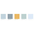 Creative city colour memo note cards rectangle 75x95mm paper notecards four designs