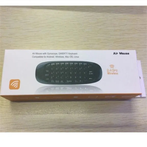 Wireless mini keyboard mouse combo 155x45x9mm with USB receiver standard version