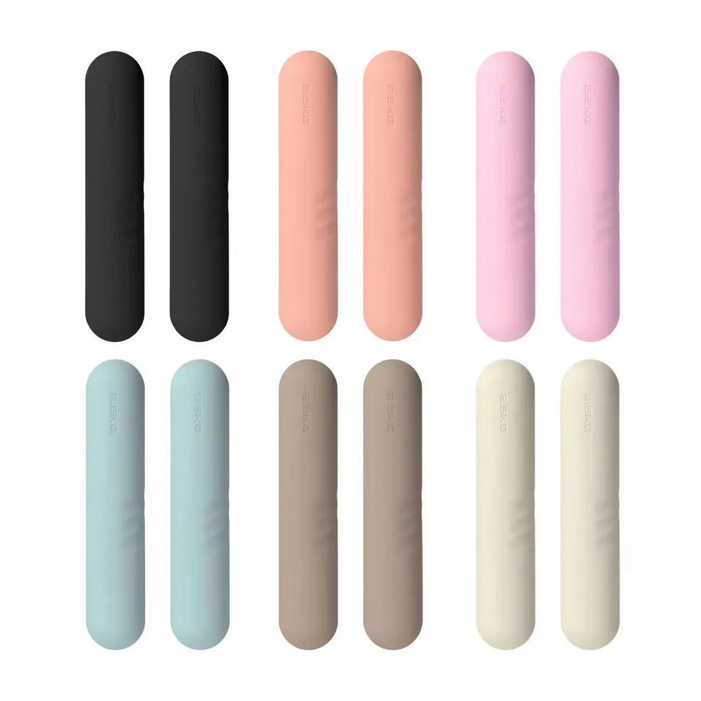 Silicone-edged non-slip hand-drawn yoga dumbbell stick for fitness training