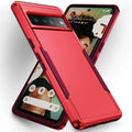 Two-in-one drop-resistant back cover case for Google Pixel with bracket and magnetic suction