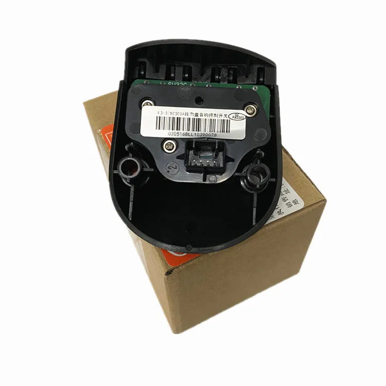 Black F3R steering wheel controller button for car audio systems