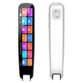 Dark grey or white talking dictionary pen with offline scan translation function for English study