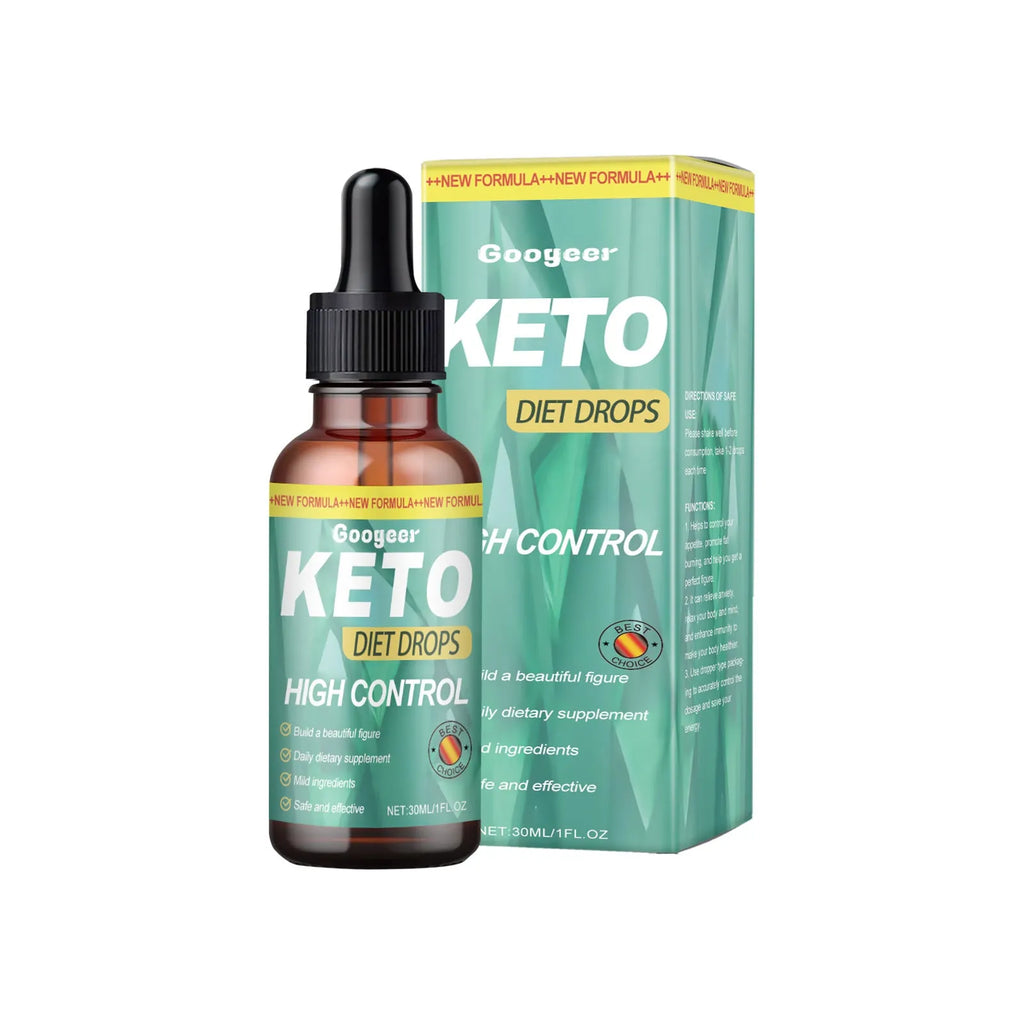 Googe Diet Drops Body Treatment 30ml bottle and packaging for universal skin care.
