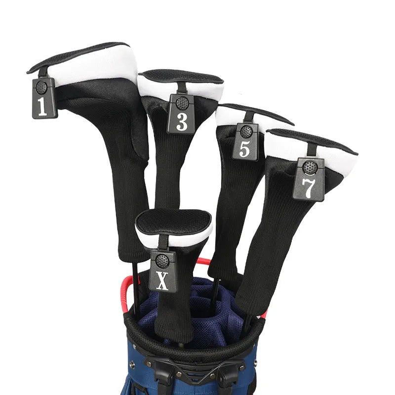 Golf protective case in orange colour for club storage and travel