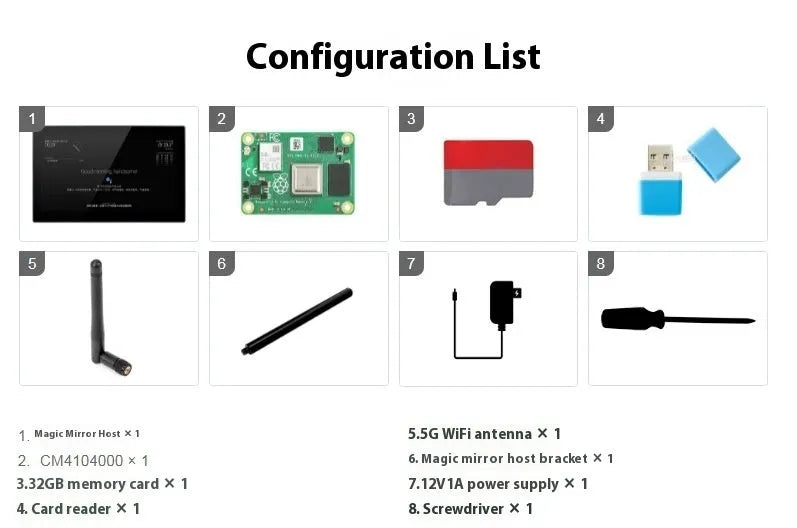 13.3-inch integrated computer voice assistant touch display unit with ABS casing.