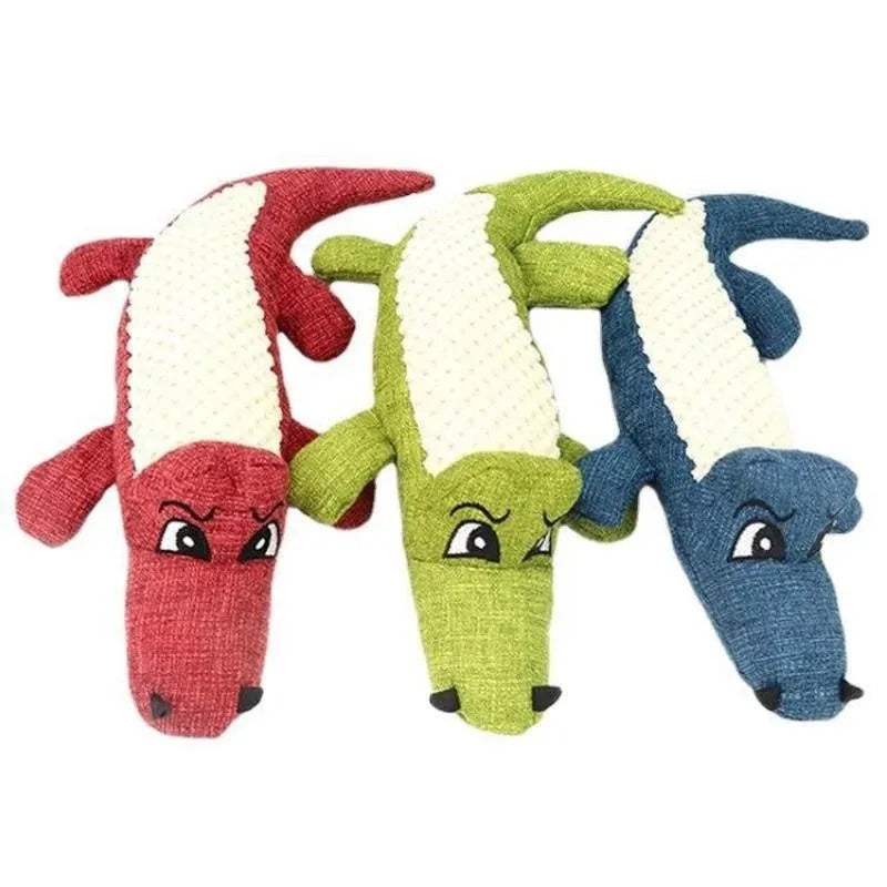 Corn grid shaped pet plush toy in three colour options with biting sound feature for cats and dogs