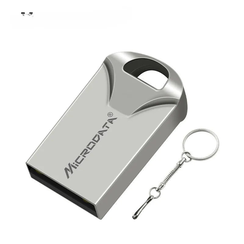 Metal creativity speed car USB flash drive necklace with chain accessory in black colour