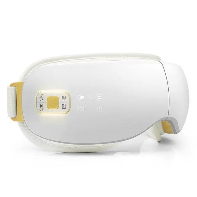 Shengyangkang SYK-212 wireless folding eye massager in white with USB cable