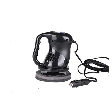 12V car waxing glaze polishing machine with one-hand control in black colour