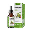 60 ml bottle of liquid chlorophyll drops with peppermint oil and a dropper for adult digestive support.