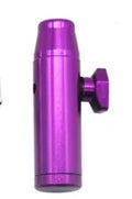 Aluminium alloy bullet-shaped cigarette holder with 53mm flat head height in multiple colour options