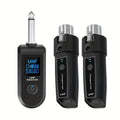 Wireless grenade dynamic moving coil microphone set with receiver for vocal and guitar use