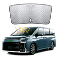Silver tape windshield sunshade for Toyota NOAH XOVY 90 series car
