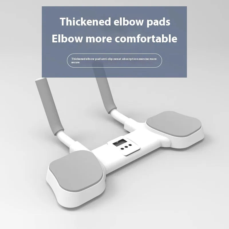 White household flat support trainer with aluminium frame and ABS components for home exercise