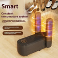 Intelligent automatic shoe dryer with timer display and heating unit for footwear drying