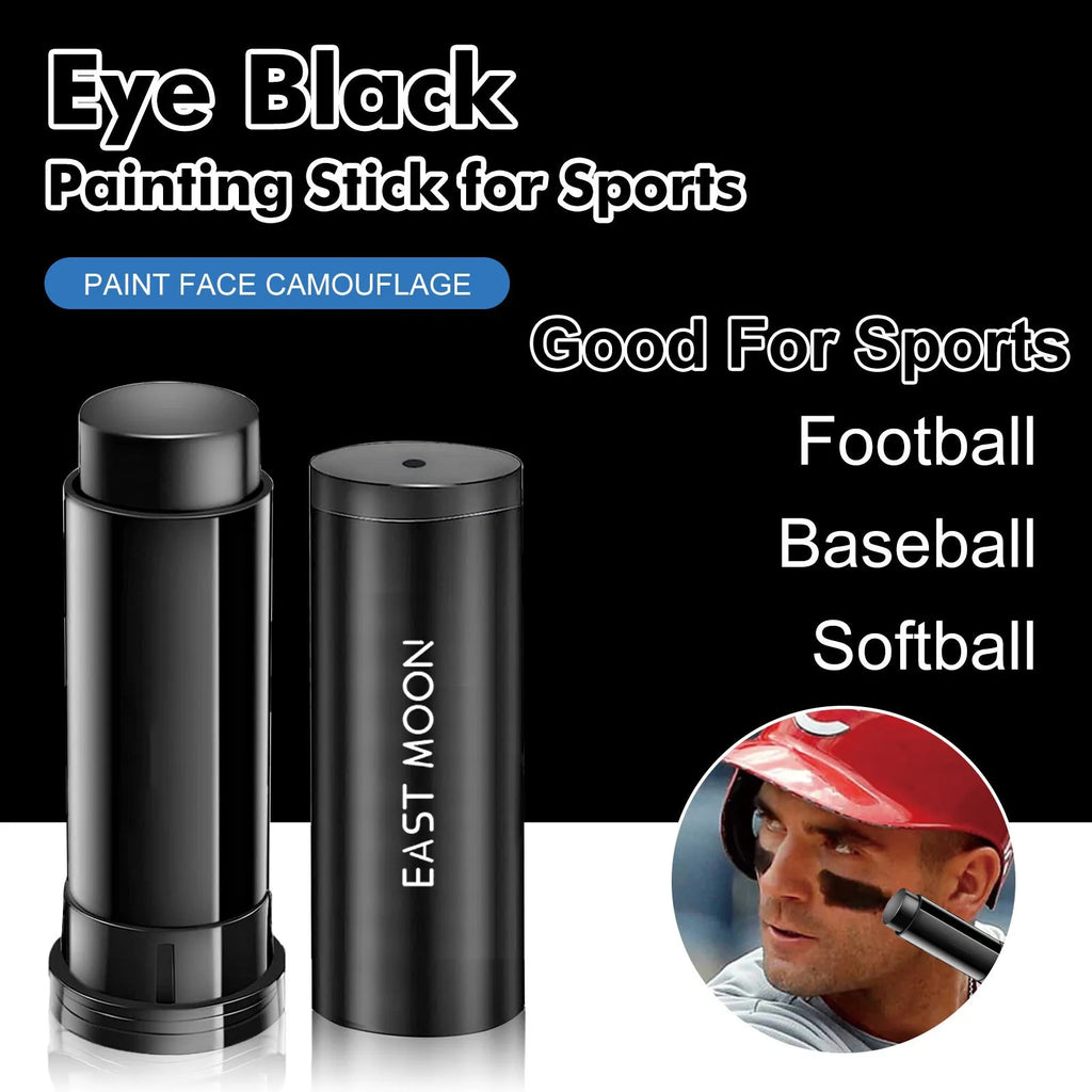 15g sports eye black paint stick for baseball athletes in 8.6cm packaging