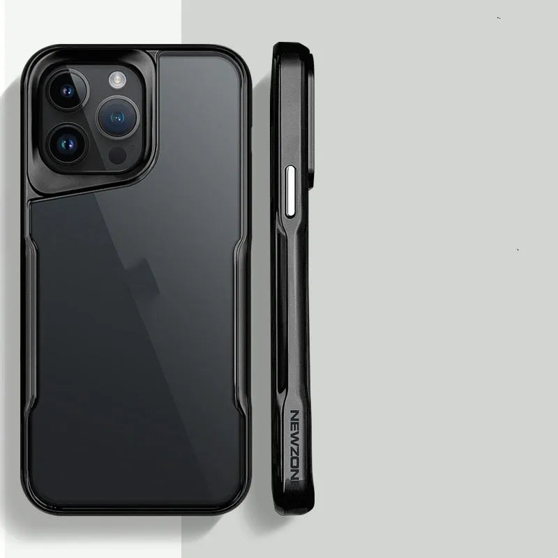 Original Armor Small Waist TPU PC phone case for iPhone in Titanium Black