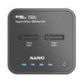 MAIWO K3016 M.2 solid state hard disk docking station with USB C cables and power adapter