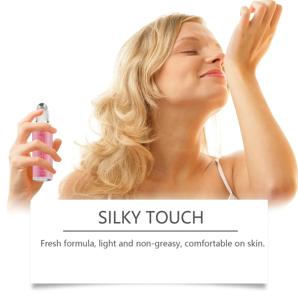 Rose light perfume 15ml natural portable bottle with moisturising body care