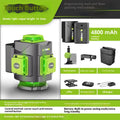 Green 16-line 3D self-leveling laser level unit with compact nylon and aluminium body