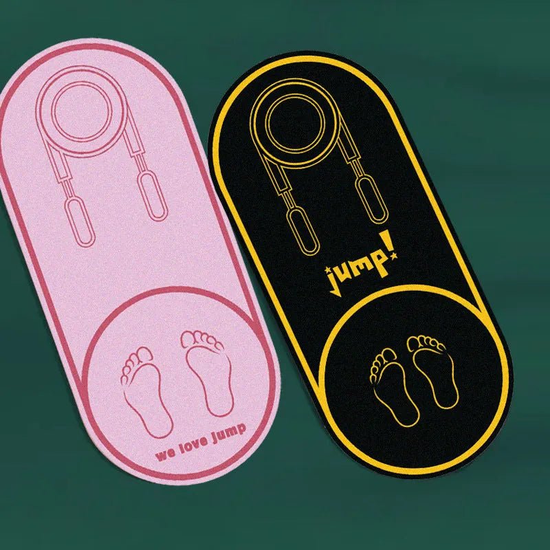A black or pink faux leather yoga mat measuring 1400mm by 600mm with a 6mm thickness.