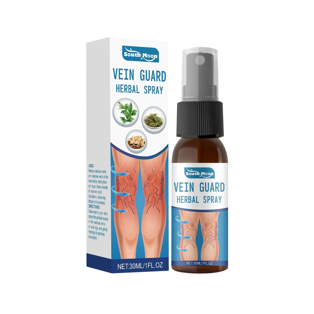 30ml bottle of Herbal Body Care Spray Gentle with spray nozzle