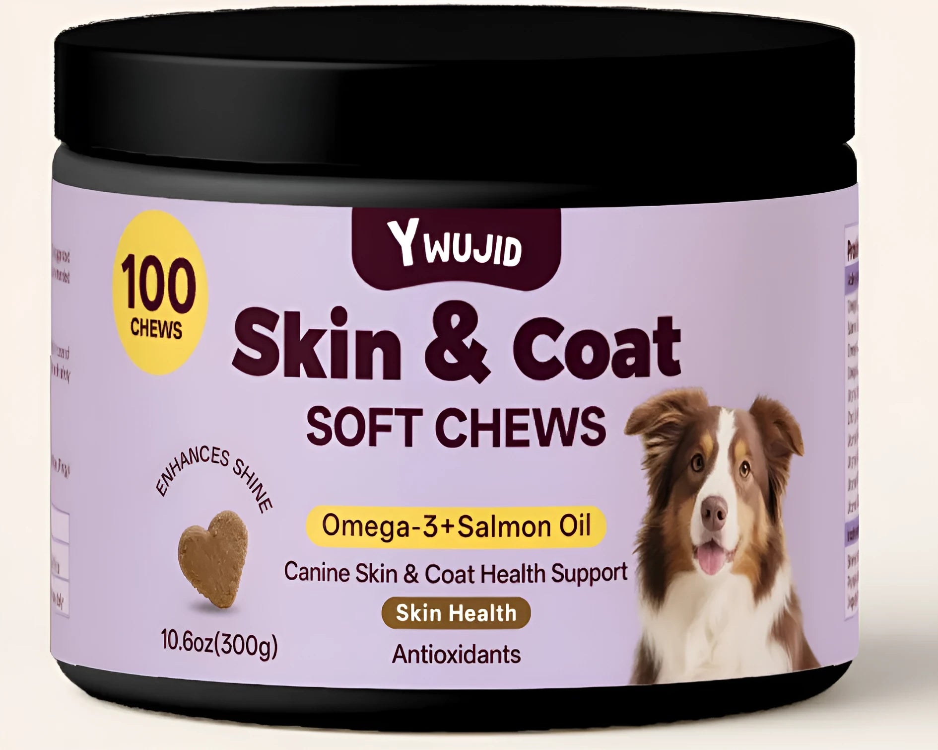 Skin Beauty Hair Soft Granules 300g pet supplement canister for shiny fur