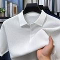 Loose fitting short sleeve cotton pullover sweater in various colours