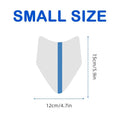 Transparent aircraft-shaped PE film anti-wear stickers for inner thigh moisture protection in multiple pack sizes