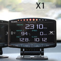 X1 automotive OBD diagnostic instrument with LED display and metal construction