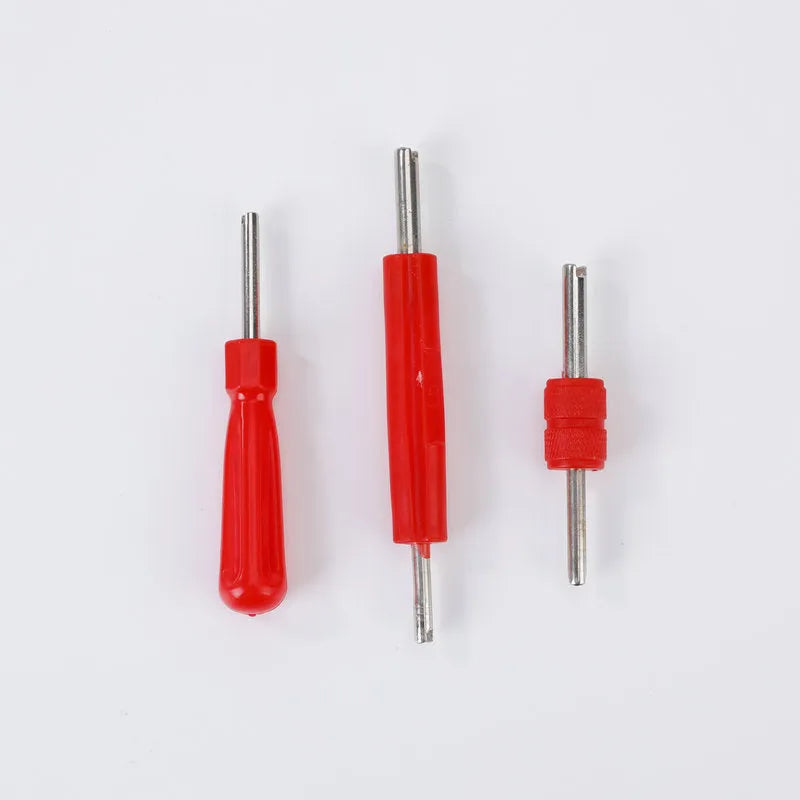 Aluminium alloy single-head tool twist valve wrench in one of three colour styles.